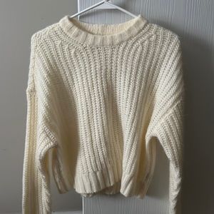 Cropped knit American Eagle Sweater